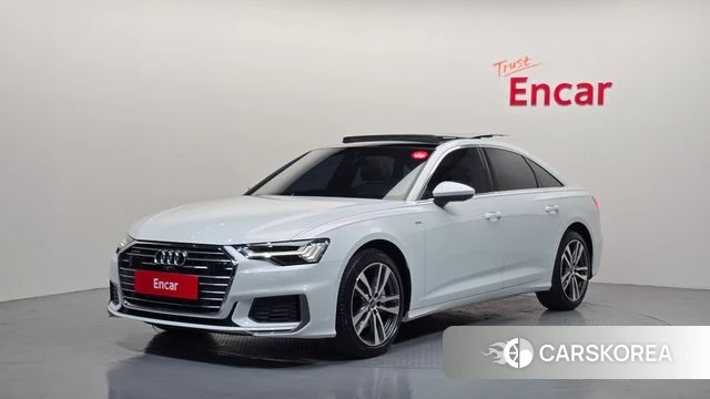 Audi A6 (C8) 2023 Белый из Кореи