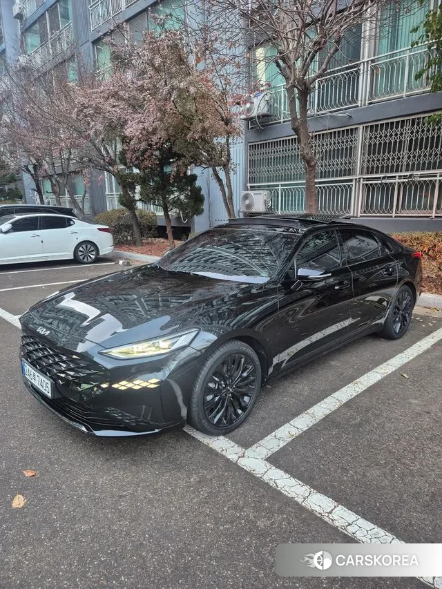 Kia K8 2022 Черный из Кореи