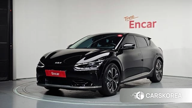 Kia EV6 2023 Черный из Кореи