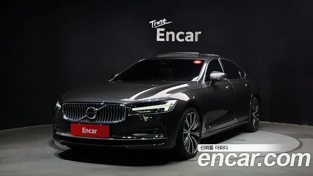 Volvo S90 2022 Серый из Кореи