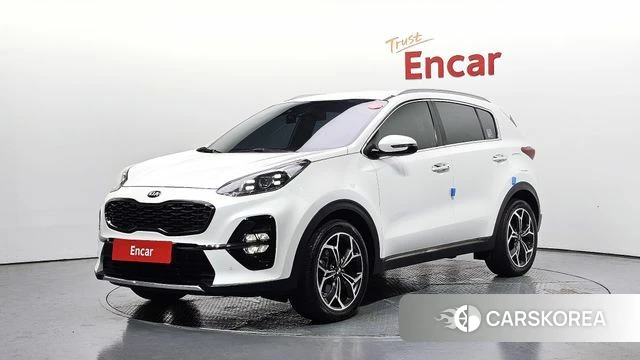 Kia Sportage The Bold 2018 Белый из Кореи