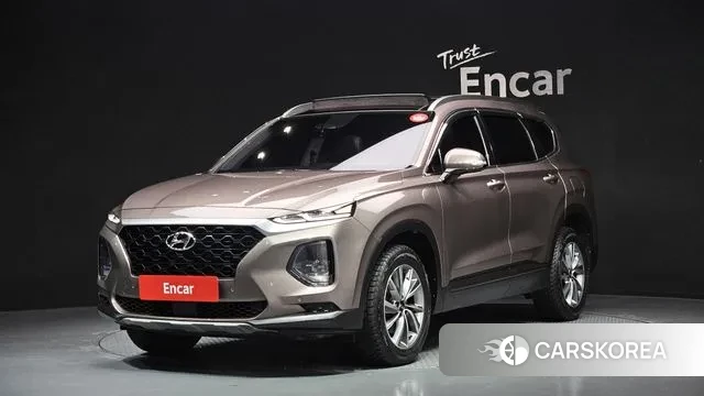 Hyundai Santa Fe TM 2018 Песочный из Кореи