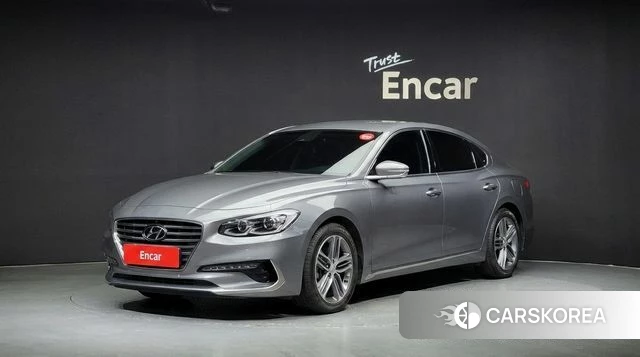 Hyundai Grandeur IG 2018 Серебристо-серый из Кореи
