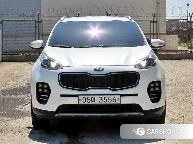 Kia Sportage 4th Generation 2018 Белый из Кореи