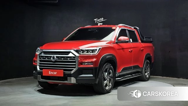 Ssangyong The New Rexton Sport 2024 Красный из Кореи