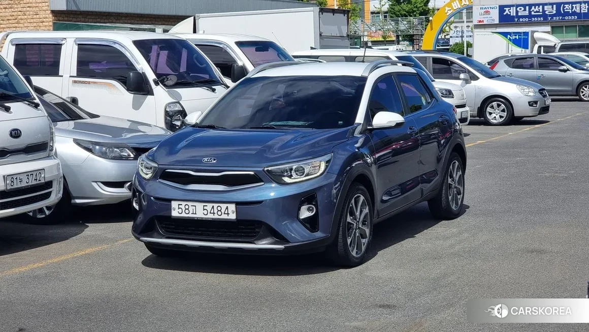 Kia Stonic 2018 Синий из Кореи