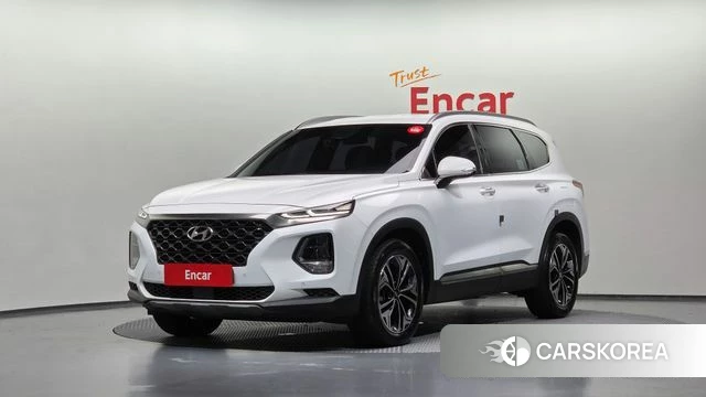 Hyundai Santa Fe TM 2018 Белый из Кореи
