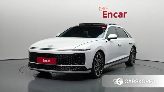Hyundai Grandeur Hybrid (GN7) 2024 Белый из Кореи