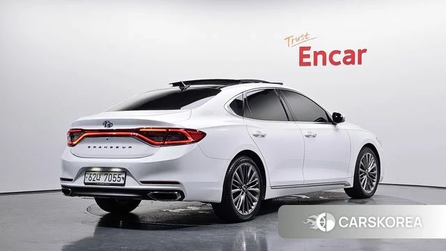 Hyundai Grandeur IG 2019 Белый из Кореи