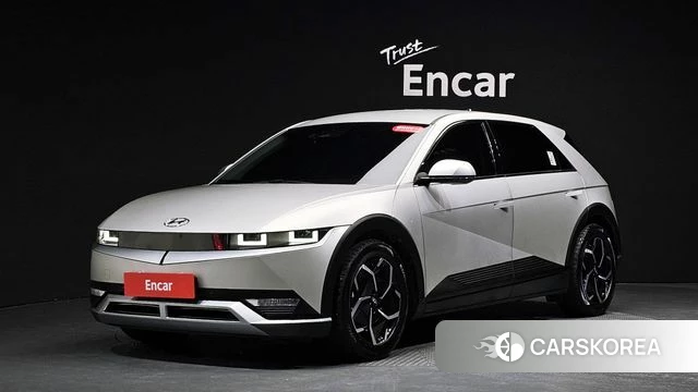 Hyundai Ionic 5 2022 Серебристо-серый из Кореи