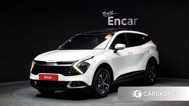 Kia Sportage 5th Generation Hybrid 2023 Белый из Кореи