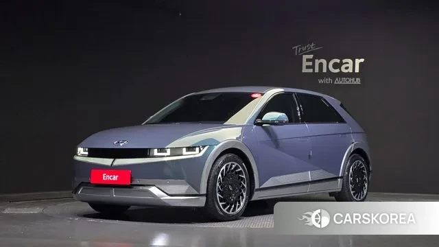 Hyundai Ionic 5 2023 Зеленый из Кореи