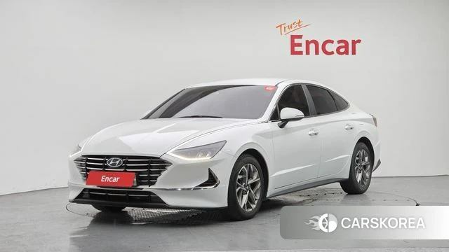 Hyundai Sonata (DN8) 2020 Белый из Кореи