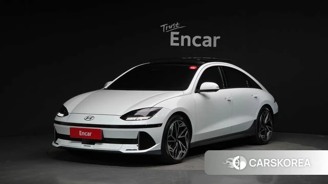 Hyundai Ionic 6 2023 Белый из Кореи
