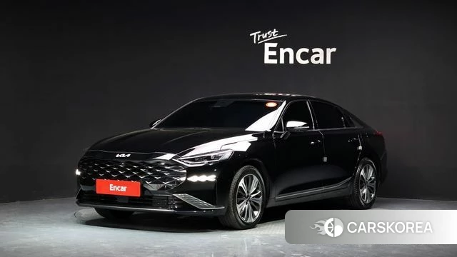 Kia K8 Hybrid 2022 Черный из Кореи