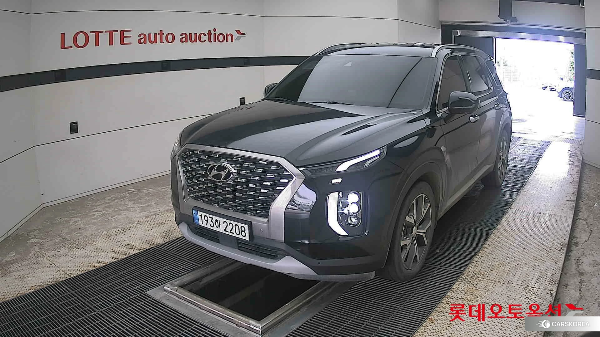 Hyundai Palisade 2022 Abyss Black Pearl из Кореи
