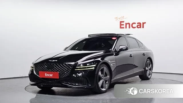 Genesis G80 (RG3) 2021 Черный из Кореи