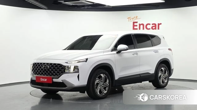 Hyundai The New Santa Fe 2021 Белый из Кореи