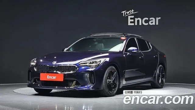 Kia Stinger 2018 Синий из Кореи