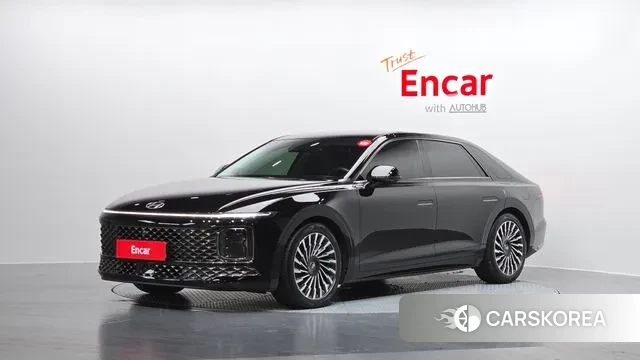 Hyundai Grandeur (GN7) 2023 Черный из Кореи