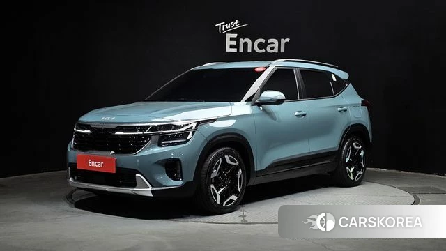 Kia The New Seltos 2024 Небесно-голубой из Кореи