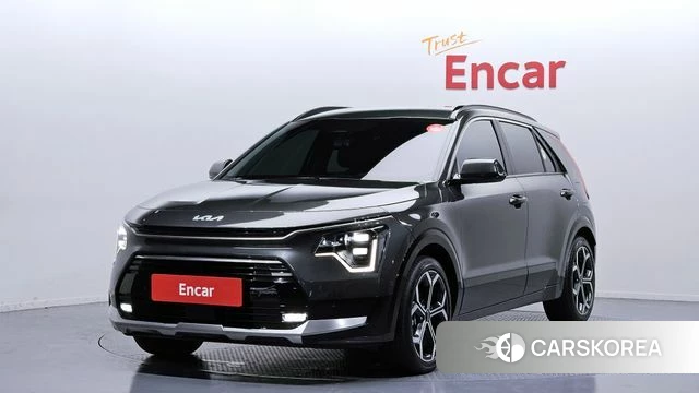 Kia Di Ol Nu Niro 2022 Серый из Кореи