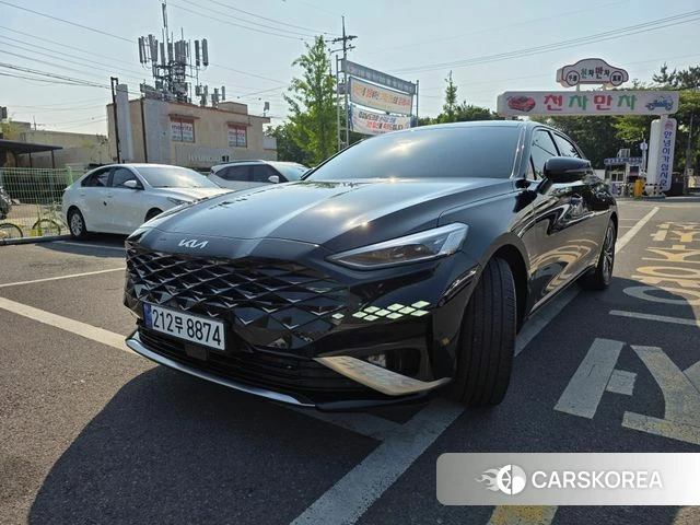 Kia K8 Hybrid 2023 Черный из Кореи
