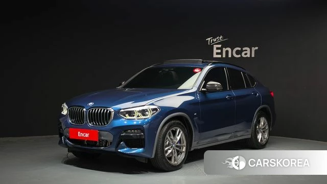 BMW X4 (G02) 2021 Синий из Кореи