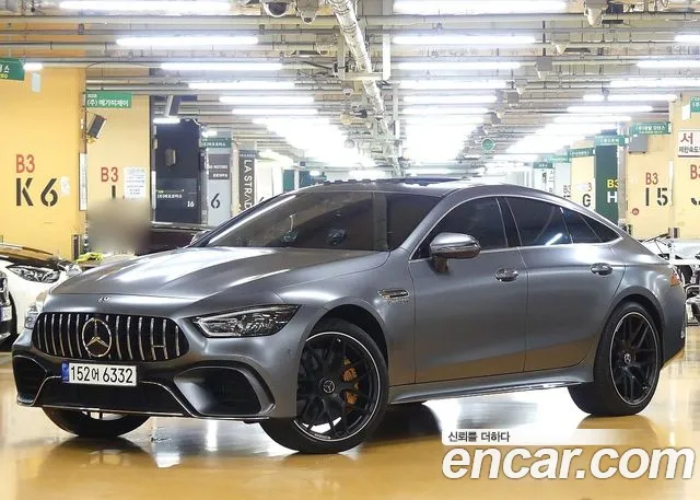 Mercedes-Benz AMG GT 2020 Серебристо-серый из Кореи