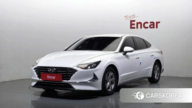 Hyundai Sonata (DN8) 2019 Белый из Кореи