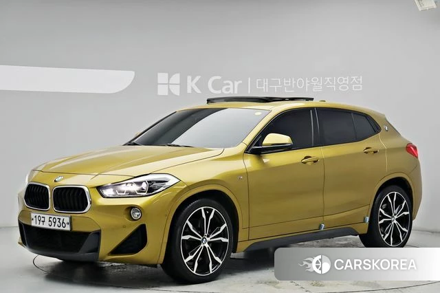 BMW X2 (F39) 2018 Желтый из Кореи