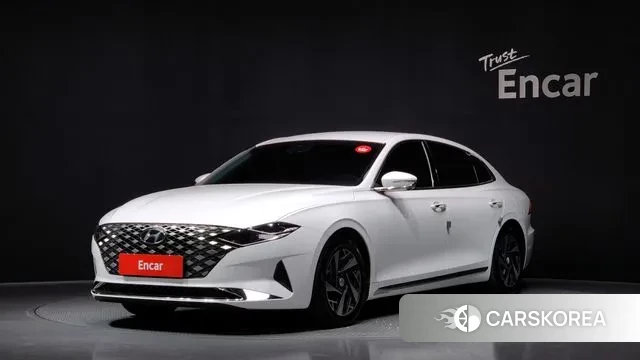 Hyundai The New Grandeur IG Hybrid 2020 Белый из Кореи