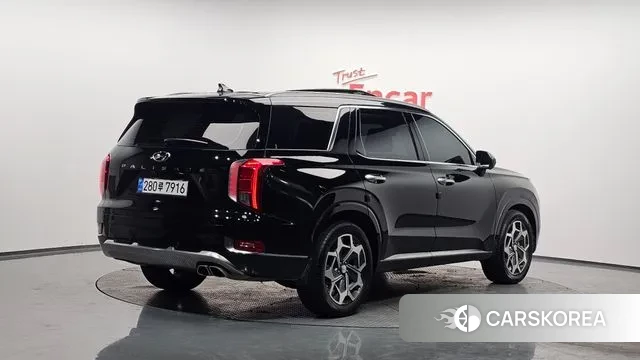Hyundai Palisade 2022 Черный из Кореи