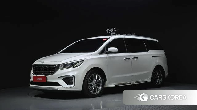 Kia The New Carnival 2019 Белый из Кореи