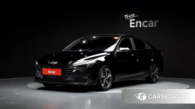 Hyundai Avante (CN7) 2020 Черный из Кореи