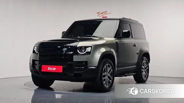Land Rover Defender (L663) 2021 Зеленый из Кореи