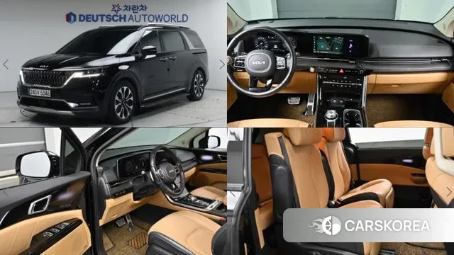 Kia Carnival 4th generation 2022 Черный из Кореи