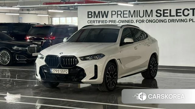 BMW X6 (G06) 2024 Белый из Кореи