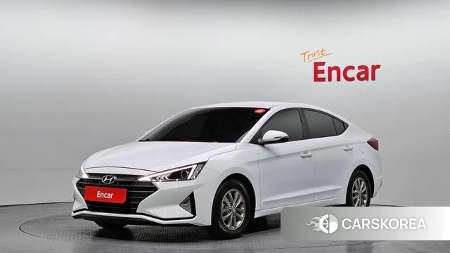 Hyundai The New Avante AD 2019 Белый из Кореи