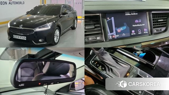 Kia Come New K7 2018 Черный из Кореи