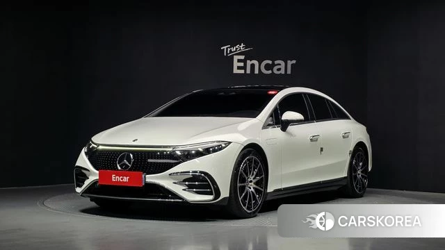 Mercedes-Benz EQS V297 2022 Белый из Кореи