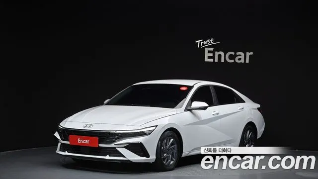 Hyundai The New Avante (CN7) 2023 Белый из Кореи