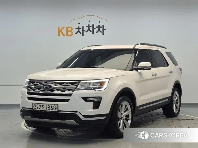 Ford Explorer 2019 Белый из Кореи