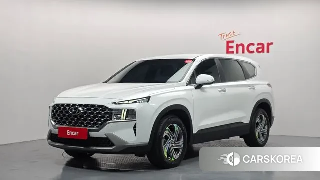 Hyundai The New Santa Fe 2023 Белый из Кореи
