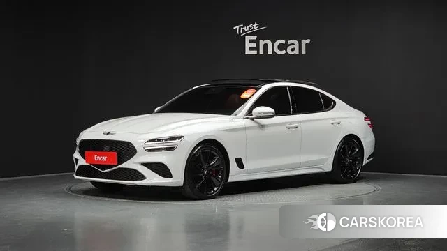 Genesis The New G70 2022 Белый из Кореи