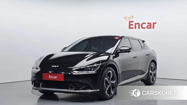 Kia EV6 2023 Черный из Кореи