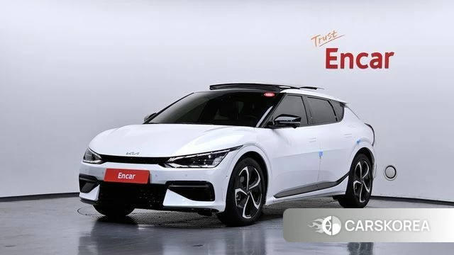 Kia EV6 2022 Белый из Кореи