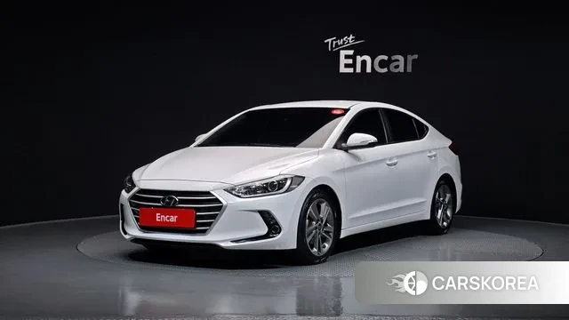 Hyundai Avante AD 2018 Белый из Кореи