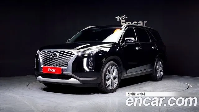 Hyundai Palisade 2021 Черный из Кореи