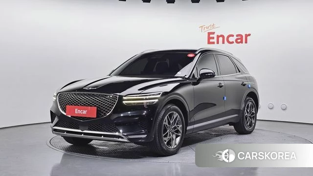 Genesis GV70 2021 Черный из Кореи